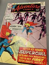 Vintage Supergirl In Adventure Comics Comic Book #381 1969. It’s Solo Supergirl  picture