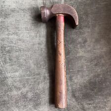 Antique # 3 Hand Forged Tool Steel Whitcher Crispin Boston Cobbler Hammer Boot picture