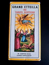 Grand Etteilla - Egyptian Gypsies Tarot - Cartomancy Grimaud 1977 picture