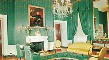 Washington DC The Green Room White House, Old Vintage Card, Real Photo Postcard picture