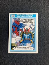 1990 Marvel Comics Trading Card #158 Spiderman Presents Doctor Strange picture