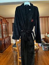 Disney Parks Hollywood Studios Tower of Terror Hotel Black Bath Robe Adult SM picture