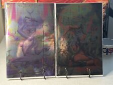CATWOMAN #58/HARLEY QUIN #30 RACHTA LIN EXCLUSIVE FOIL VARIANT SET picture