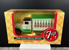 Vintage Ertl 1931 7-UP Delivery Truck Die-Cast Metal Bank 1/34 Scale picture