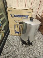 Vintage MIRRO 30 Cup Electric Percolator B013059 State Pride With Box Works A+ picture
