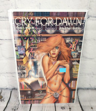 Cry For Dawn #4~1st print 1991~SIGNED by Joseph Linsner & Joseph Monks Vol IV picture