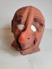 Don Post Vintage 1980 Old Man Smoking Cigar Halloween Latex Mask Rare 1980s picture