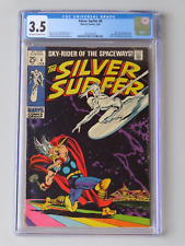 Silver Surfer #4 (1969) - CGC 3.5 - Classic Thor Cover - Low Distribution picture