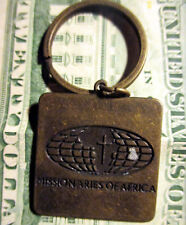 TRUE VTG 80s MISSIONARIES OF AMERICA KEYRING/KEYCHAIN/FOB   picture