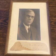 Reed Smoot Signed Picture, 11”x15”, Framed picture
