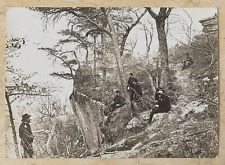 ORIGINAL - CIVIL WAR - GENERAL GRANT AT LOOKOUT MOUNTAIN NOV. 1863 PHOTOGRAPH picture