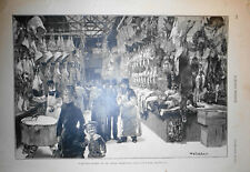 Washington Market The Day Before Thanksgiving. Harper's Weekly November 28, 1885 picture
