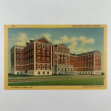 Postcard Texas Dallas TX Lisbon U.S. Vetrans Hospital 1940s Linen Unposted picture