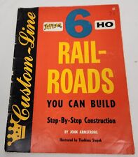 Atlas 6 HO-Rail-Roads You Can Build by John Armstrong 1958 picture