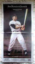 6/20/24 San Francisco Chronicle Newspaper Tribute to Giants Legend Willie Mays picture