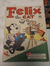 FELIX THE CAT #1 (1948) GOLDEN AGE Rare DELL COMIC Water Damage  picture