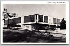 Haverhill Public Library, Massachusetts Postcard picture