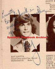 1970s High School Yearbook with senior RAY LiOTTA ~ Goodfellas ~ Henry Hill ++++ picture