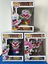 Funko POP Killer Klowns from Outer Space - Shorty, Jumbo, Spikey - SET of 3 picture