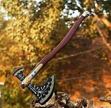 Kratos axe, Leviathan axe God of war axe, Hatchet Full Metal 40” Rambo  picture