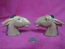 Vintage Rosemeade Donkey Burro Salt and Pepper Shakers                    28 picture