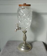 Vintage french cutted glass & chrome  ABSINTHE FOUNTAIN picture