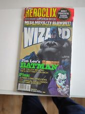 Wizard Magazine #134 Jim Lee Batman Jeph Loeb Hush Mega Movie/TV With Card 2002 picture