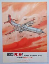 WWII AIRCRAFT MILITARY AD Douglas C-133A World's Largest Turboprop Vintage Ad picture
