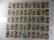 Players Cigarette Cards Footballers 1928 Complete Set 50 picture