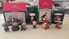 Hallmark Ornaments Miniatures 1995-1999 Lot of 4 picture