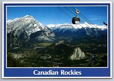 Postcard Sulphur Mountain Gondola Lift Above Banff Canada  F 23 picture