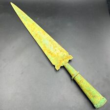 Beautiful museum Quality Ancient Roman Bronze Battle SpearHead picture