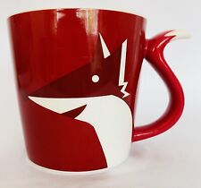 Starbucks 2012 Red Fox Tail Handle Coffee Mug Cup picture