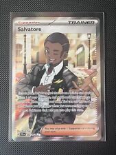 Salvatore 202/162  Holo Ultra Rare S & V Temporal Forces Pokemon Card picture