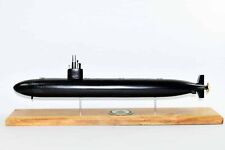 USS Annapolis SSN-760 (Black Hull) Submarine Model,Navy,Scale Model,Mahogany,20 picture
