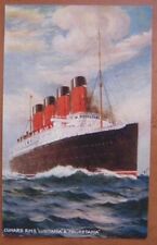 LUSITANIA / MAURETANIA (Cunard) c1910 picture