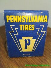 Matchbook Pennsylvania Tires Ottumwa Iowa Vintage Automotive Advertising  picture