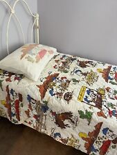 Snoopy/Peanuts Vintage Western Cowboy Comforter And Sheet Set picture