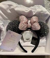 Disney100 Minnie Mouse Ear Headband with Swarovski® Crystals - Limited Edition picture
