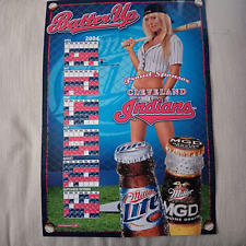 MGD/Miller Lite Beer Sexy Girl PosterCleveland Indians 2004 18