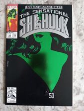 The Sensational She Hulk #50 Foil 1st Print VF/NM Marvel Comics picture