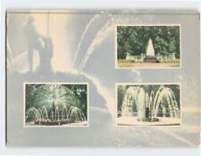 Postcard Petrodvorets Fountains Russia picture
