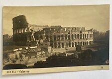 Antique Roma - Colosseo Postcard NPG Unposted Divided Back picture