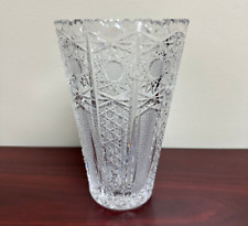 Vintage Bohemian Czech Hand Cut Glass Crystal 8