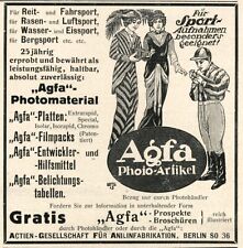 Agfa photo article German 1914 ad ladies jockey advertgising Berlin picture