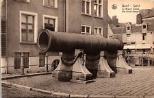 Gand Gent Le grand Canon Het Groot Kanon Old Postcard UNPOSTED Vintage picture