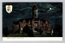 Olympia WA-Washington, Capitol, Antique, Vintage Souvenir Postcard picture