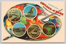 Postcard greetings from Chicago O'Hare international Airport picture