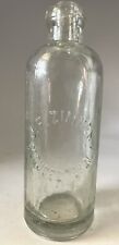 Antique J.F. ZIMMER Hutchinson Soda Bottle Gloucester, New Jersey picture