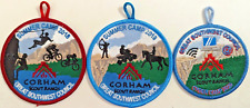 2018-2020 Gorham Scout Ranch Summer/Cyber Camp Patches Great Southwest Councl NM picture